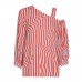 Xandres - HADASSAH 14316-01-8655 - Asymmetrische blouse met print